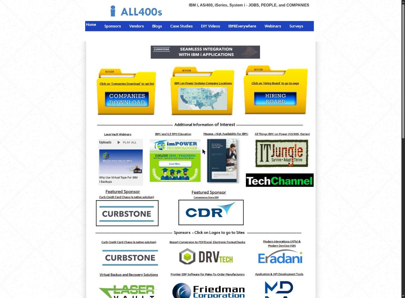 A cluttered fixed-width site built from images and dashed separator lines